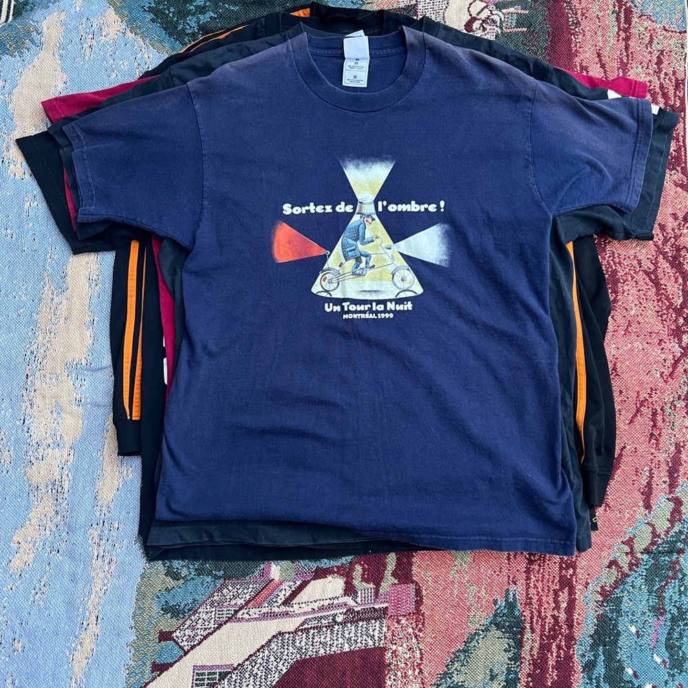 Navy Graphic Tee - Men